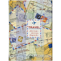 Peter Pauper Press Travel Journal Compact Foldover 594282