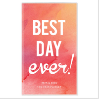 2025-2026 2-Year Planner Best Day Ever Pocket Monthly Graphique GF32480