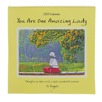 2025 Calendar You Are One Amazing Lady Square Wall Blue Mountain Arts CA5149