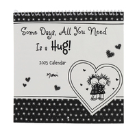 2025 Calendar Some Days, All you Need is a Hug Mini Wall Blue Mountain Arts CA5293