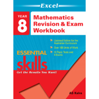 Excel Essential Skills: Mathematics Revision & Exam Workbook Year 8