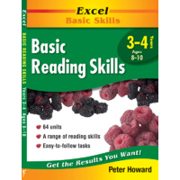 Excel Basic Skills: Basic Reading Skills Years 3-4