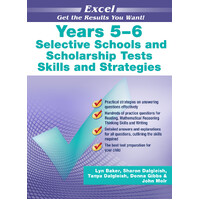 Excel Selective Schools & Scholarship Tests Skills & Strategies Years 5-6