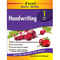 Excel Basic Skills: Handwriting Year 1