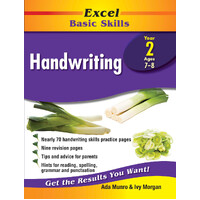 Excel Basic Skills: Handwriting Year 2