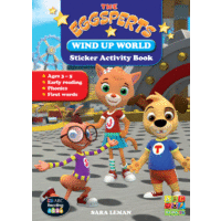 The Eggsperts: Wind Up World Sticker Activity Book - Ages 3-5