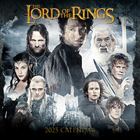 2025 Calendar The Lord Of The Rings Square Wall Danilo I70868