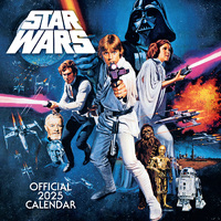 2025 Calendar Star Wars Classic Official Square Wall Danilo I71148