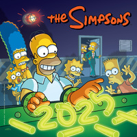 2025 Calendar The Simpsons Official Square Wall Danilo D71261