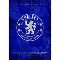 2025 Calendar Chelsea FC Deluxe A3 Wall Danilo D72398