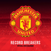 2025 Calendar Manchester United FC Record Breakers Square Wall Danilo D72749