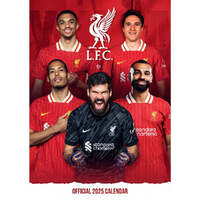 2025 Calendar Liverpool FC A3 Wall Danilo D73029