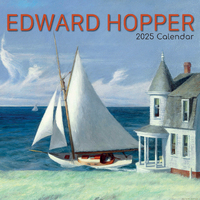 2025 Calendar Edward Hopper 16-Month Square Wall Gifted Stationery GSC25025