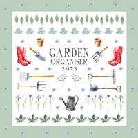 2025 Calendar Garden Organiser 16-Month Square Wall Gifted Stationery GSC25045