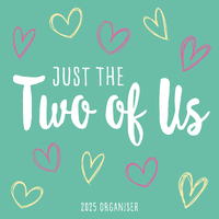 2025 Calendar Just the Two of Us 16-Month Square Wall Gifted Stationery GSC25086