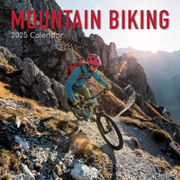 2025 Calendar Mountain Biking 16-Month Square Wall Gifted Stationery GSC25120