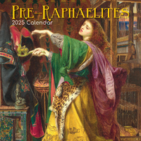 2025 Calendar Pre-Raphaelites 16-Month Square Wall Gifted Stationery GSC25161