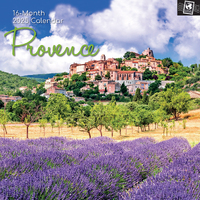 2025 Calendar Provence 16-Month Square Wall Gifted Stationery GSC25162