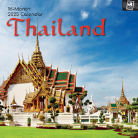 2025 Calendar Thailand 16-Month Square Wall Gifted Stationery GSC25213