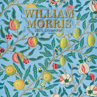 2025 Calendar William Morris 16-Month Square Wall Gifted Stationery GSC25248