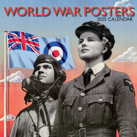 2025 Calendar World War Posters 16-Month Square Wall Gifted Stationery GSC25259