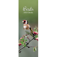 2025 Calendar Birds Slim Wall Gifted Stationery GSC25270