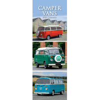 2025 Calendar Camper Vans Slim Wall Gifted Stationery GSC25272