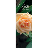 2025 Calendar Roses Slim Wall Gifted Stationery GSC25282