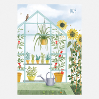 2025 Diary In the Garden A5 Week to View Padded Gifted Stationery GSC25317