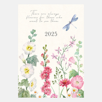 2025 Diary Wild Harmony A6 Week to View Flexi Gifted Stationery GSC25393