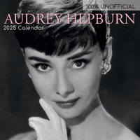 2025 Calendar Audrey Hepburn 16-Month Square Wall Gifted Stationery GSC24902