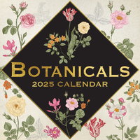 2025 Calendar Botanicals 16-Month Square Wall Gifted Stationery GSC24943