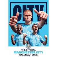 2025 Calendar Manchester City FC A3 Wall Danilo D79608