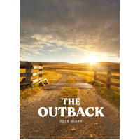 2025 Diary The Outback Week to View by Paper Pocket