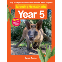 Targeting Mental Maths Australian Curriculum Year 5 - New Edition 2023