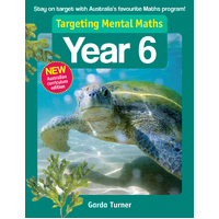 Targeting Mental Maths Australian Curriculum Year 6 - New Edition 2023