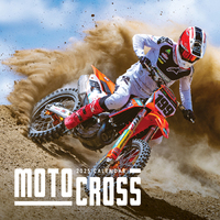 2025 Calendar Motocross Square Wall Paper Pocket CSB10