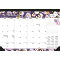 2024 Calendar House of Turnowsky Monthly Desk Pad Browntrout BT66794