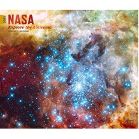 2025 Calendar NASA Explore the Universe 16-Month Deluxe Wall Browntrout BT73105