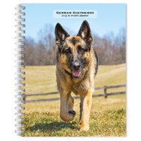 2025 16-Month Planner German Shepherds Weekly Engagement Browntrout BT73143