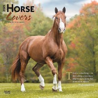 2025 Calendar Horse Lovers 16-Month Square Wall Browntrout BT77141