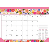 2025 Calendar Bonnie Marcus Desk Pad Browntrout BT79428