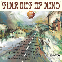 2025 Calendar Time Out Of Mind Lyrics by Bob Dylan 16-Month Square Wall Browntrout BT83227