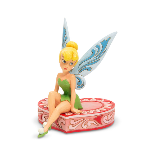  Disney Traditions Figurine 13cm Tink Sitting on Heart, Whitehill 6005966