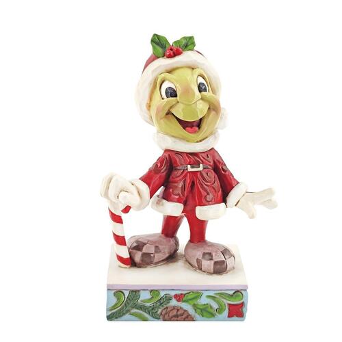 Disney Traditions Figurine Pinocchio: Jiminy Be Wise and Be Merry 11cm, Whitehill 6008986