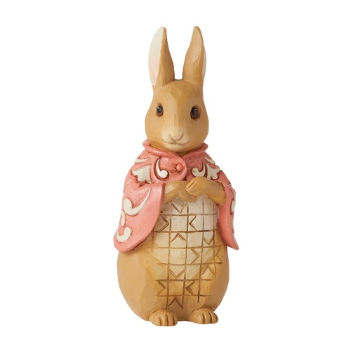 Beatrix Potter by Jim Shore Figurine 10cm Mini Flopsy Rabbit, Whitehill 6010693