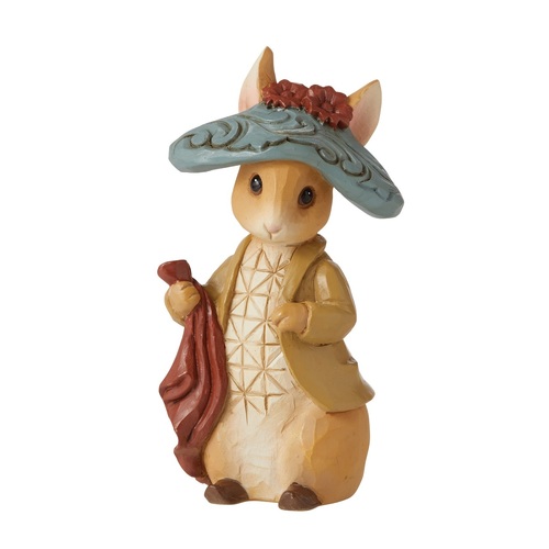 Beatrix Potter by Jim Shore Figurine 9cm Mini Benjamin Bunny, Whitehill 6010695