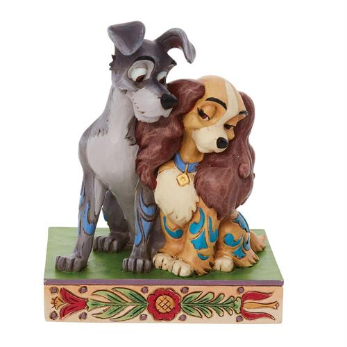 Disney Traditions Figurine 11cm Lady & The Tramp Love, Whitehill 6010885