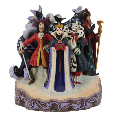 Disney Traditions Figurine Villains Mischief, Malice and Mayhem 24cm, Whitehill 6010880