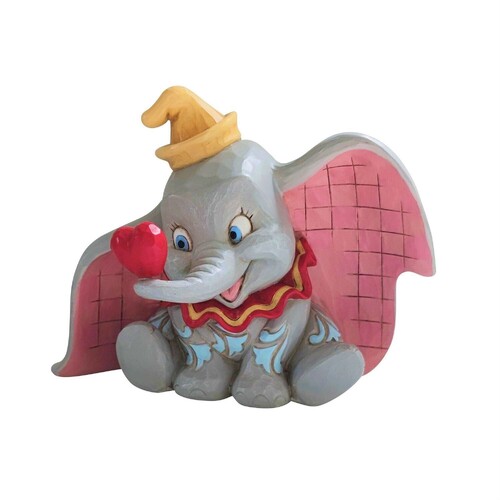  Disney Traditions Figurine 12cm Dumbo With Heart, Whitehill 6011915